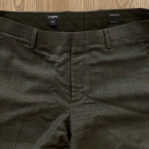 Men’s JCrew Wool Thompson Dress Pants Slacks